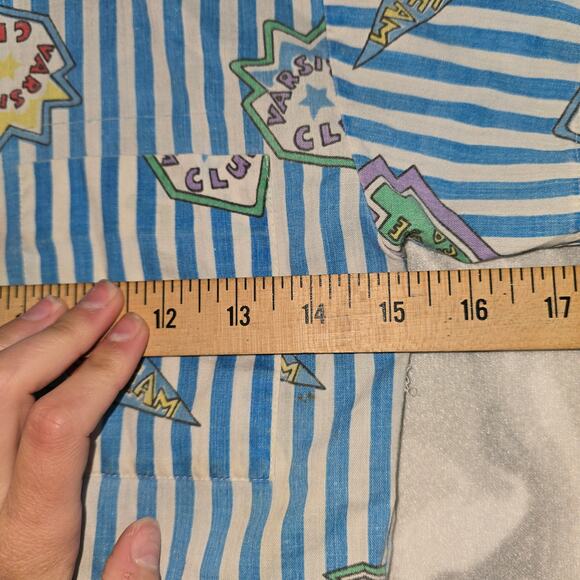 Vintage Fun Connections 80s Kids Short Sleeve Retro Button-Up Size 7 - Picture 4 of 12